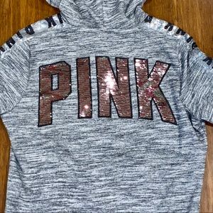 VS PINK Bling Full-Zip Hoodie